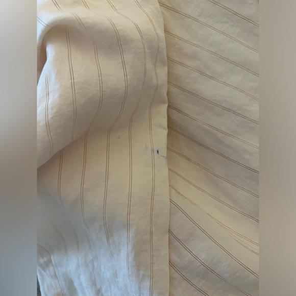 Double Breasted Pinstripe Mango Shirt XS - Picture 5 of 5